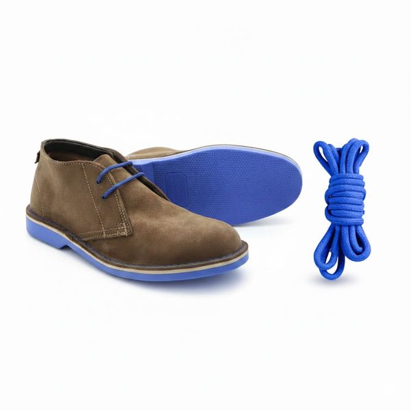 Veldskoen Heritage Genuine Leather (Blue Sole) with Extra pair Blue Laces