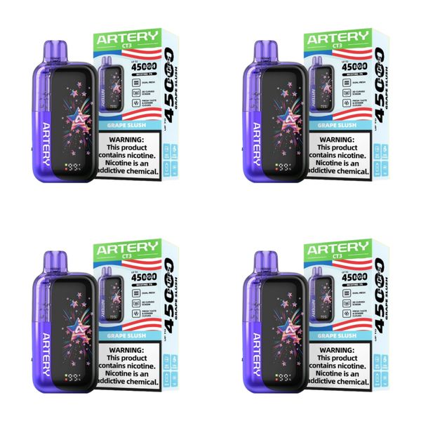Artery CT3 45000 Puffs Disposable Vape - Grape Slushie (Pack of 4)