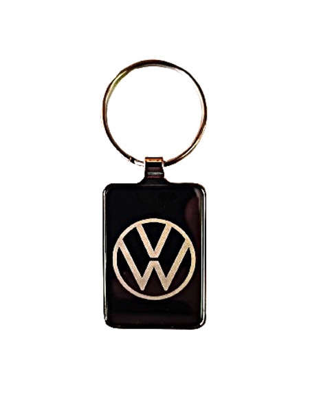 VW - Stainless Steel Tag Keyring