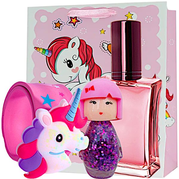 Little Princess Pamper Pack with Unicorn Slap Band &amp; Unicorn Gift Bag