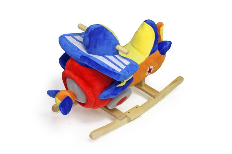 Jeronimo Rocking Animal Seat - Jet Plane