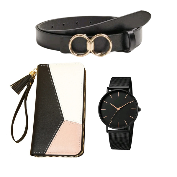 Women's Gift Set - 3 Piece - Black