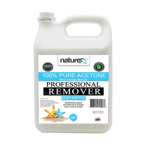 Naturex 100% Pure Acetone 5L