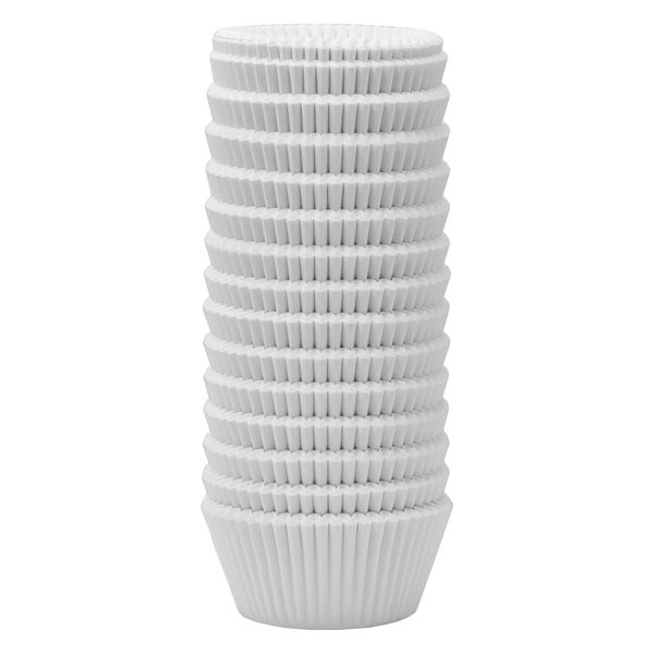 Regent Cake Cups White In Shrink Tube 500 Piece, (55X37.5Mm)
