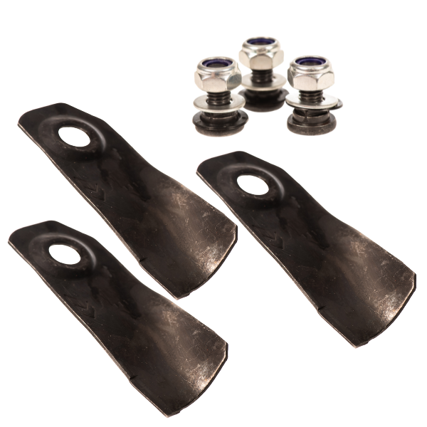 Professional Hi-Vac Original Blade and Bolt Set - Pack of 3