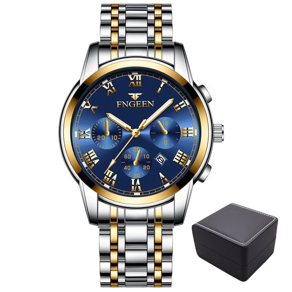 FNGEEN - Men's Sports Wristwatch Waterproof Quartz Watches