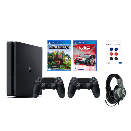 Sandy Pijnboom titel Playstation 4 500gb Slim Console + Dualshock 4 Black + Controller Thumb  Grips + NAC: Gaming Headset + Minecraft + WRC Generations (PS4) | Buy  Online in South Africa | takealot.com