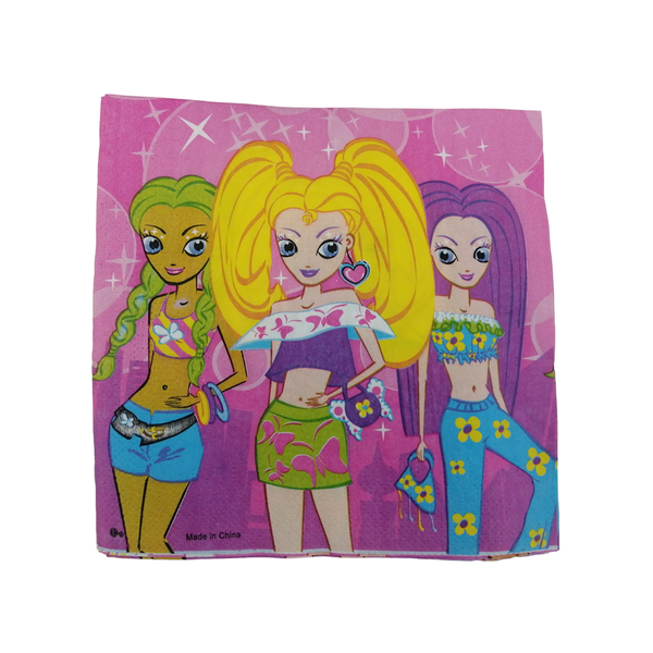 Party Girl Paper Serviettes