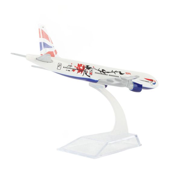 Alloy Aircraft Model Toy Collectible Simulation Diecast Airplane Model