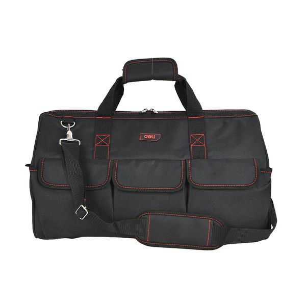 Deli 20" Heavy Duty Tool Bag - 18 Pocket 600D Oxford Waterproof Storage