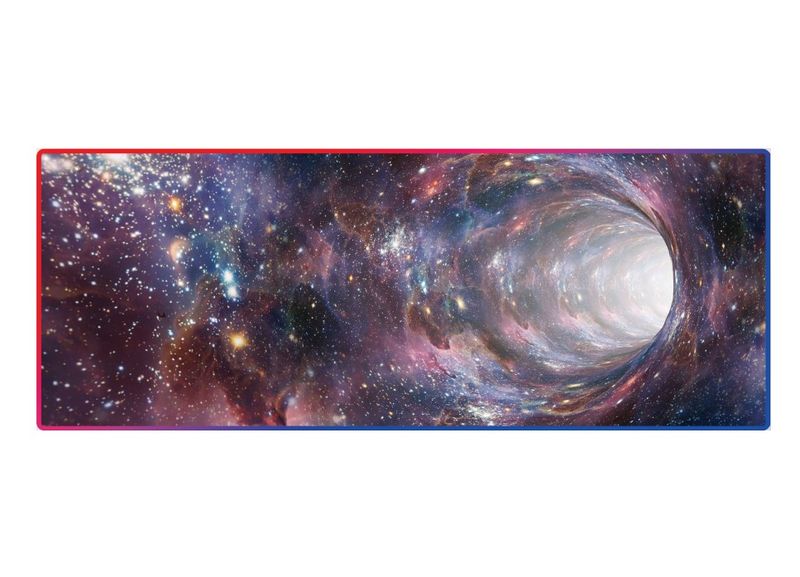 A+ RGB LED Mouse Pad (Large) - Galaxy Wormhole