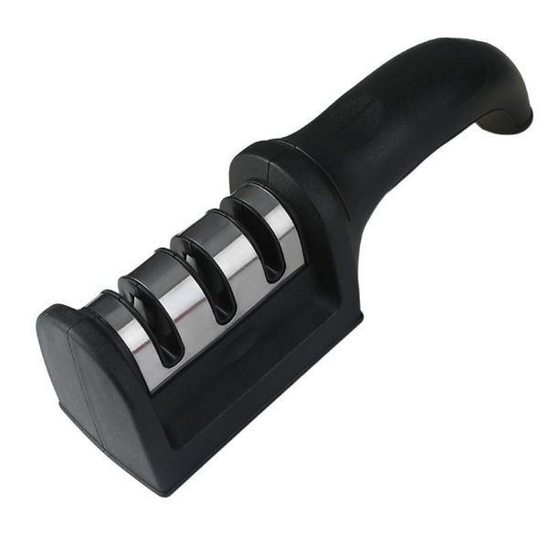 Three-Stage Knife Sharpener,Sharpen Your Knives,Ergonomic Handle,Non-Slip