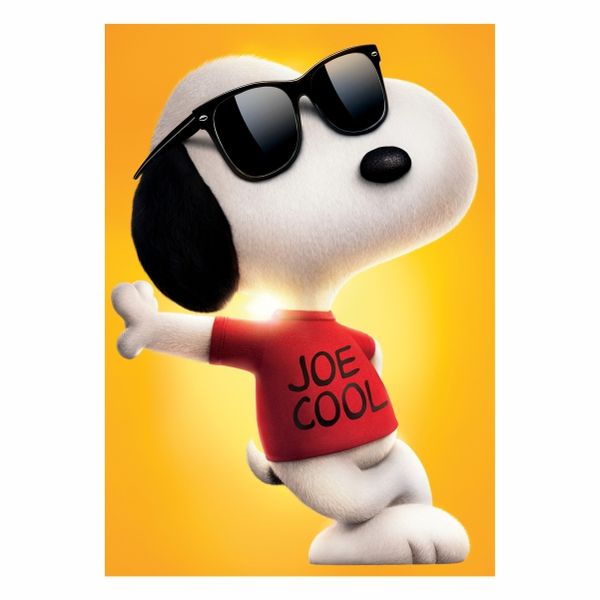 Snoopy yellow Dog - A1 poster