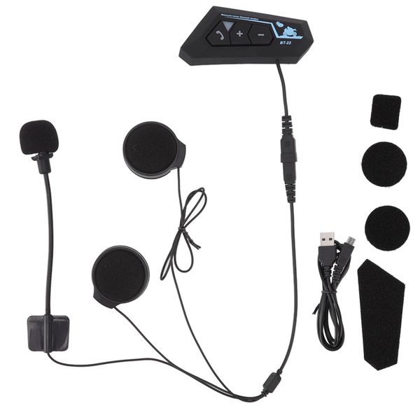 Multifunctional Bluetooth 5.0 Motorcycle Helmet Headset: Hands-Free Call, Noise Reduction &amp; Waterproof