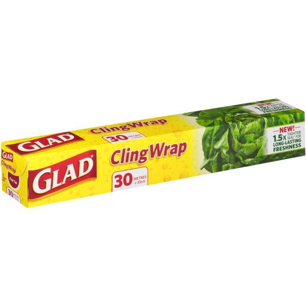 GLAD 30m Cling Wrap Non Perforated