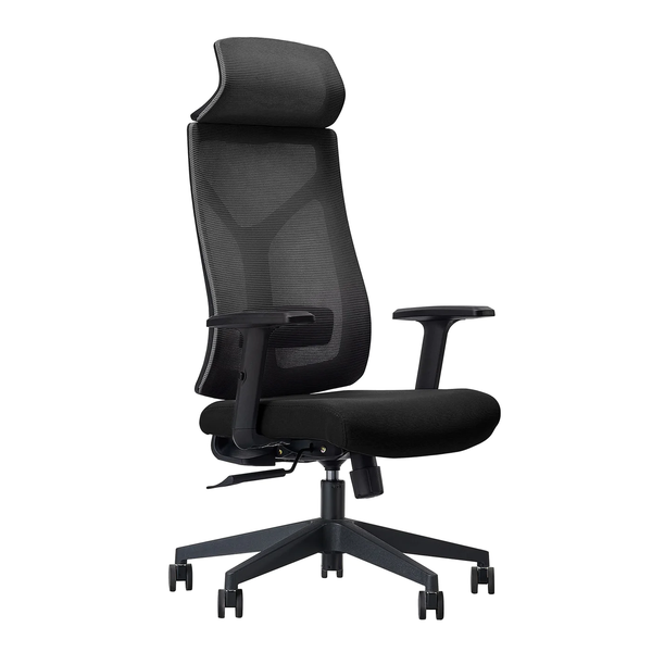 Ergonomic Executive Mesh With Headrest image