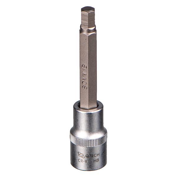 Q-Tech Hex Bit Socket 8mm