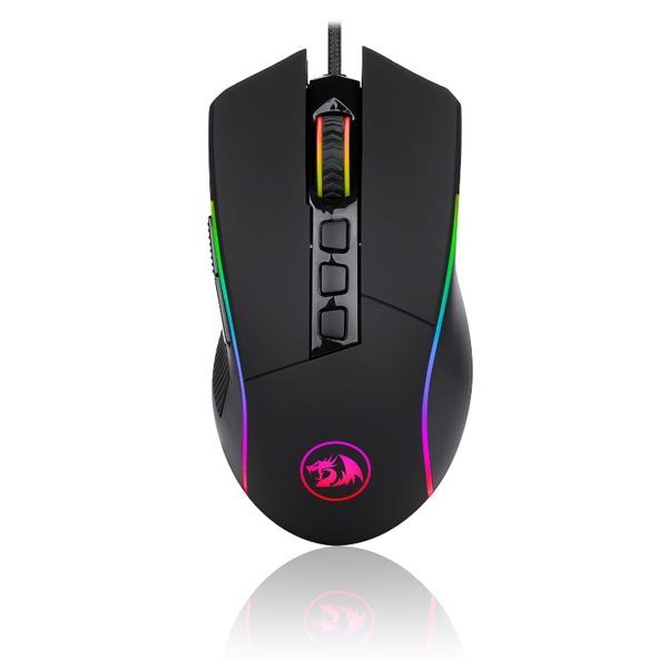 Redragon LONEWOLF PRO 32000DPI RGB Gaming Mouse - Black