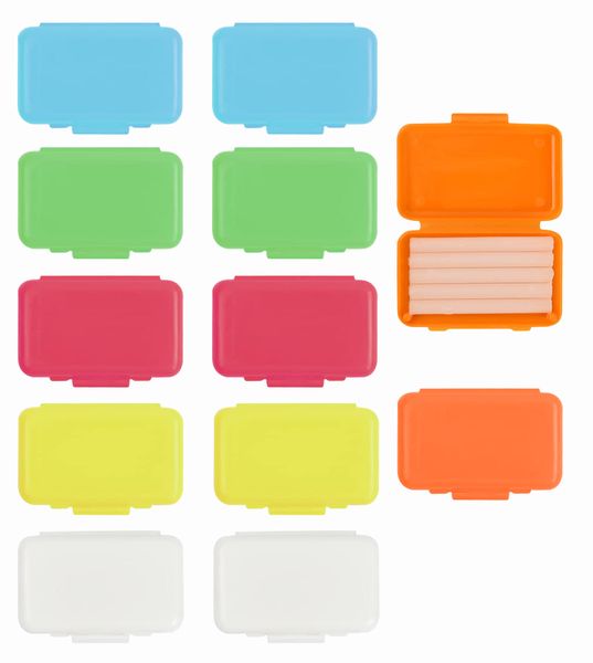 12 Boxes of Dental Wax for Braces and Orthodontic Wax with Fruit Smell (60Piece)