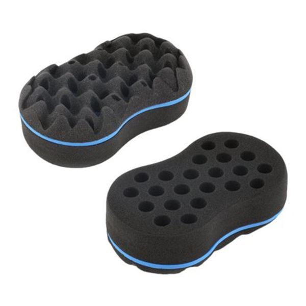 HXplum 2px Natural Hair Twist Curl Sponge Double Side Large Size