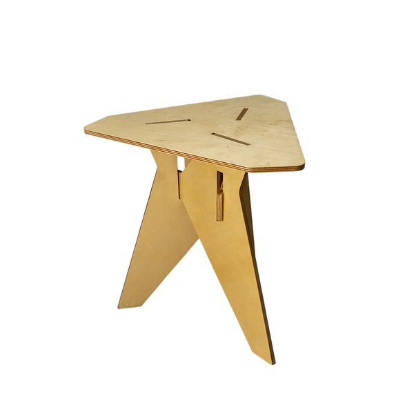 Cafe Hardwood Side Table