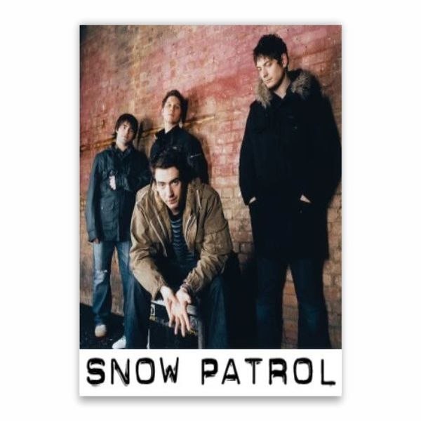 Snow Patrol Band Members Poster - A1
