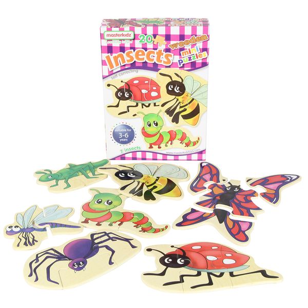 Master Kidz Mini Puzzles - Insects