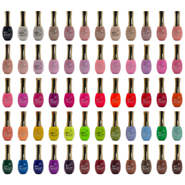 Miss Smoo Professional UV LED Gel Polish 15ml Set - 60 Colours