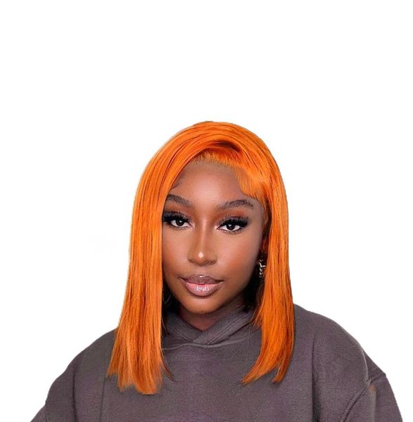 Ginger Brazilian Lace Frontal Wig 10 inch