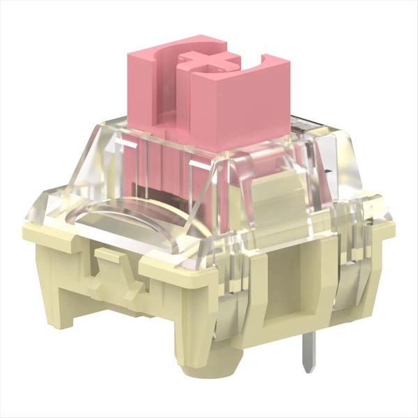 45Pcs Golden Pink Axis Switches 37Gf Linear Axis Switches