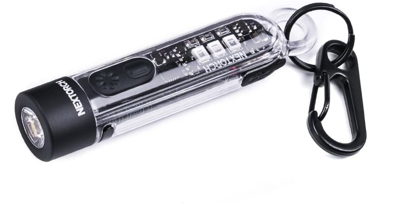 Keychain Flashlight, 700 Lumen Pocket EDC Rechargeable Flashlight
