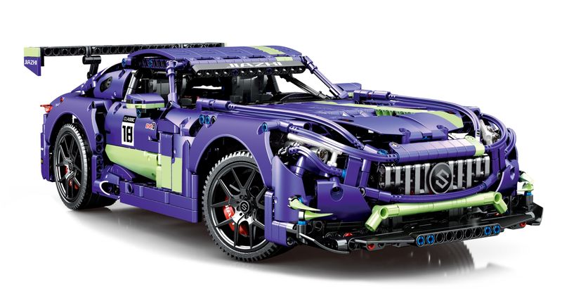 Sembo Tech 1/10 Scale Mercedes Benz AMG GT - 1937 Pieces - 48cm