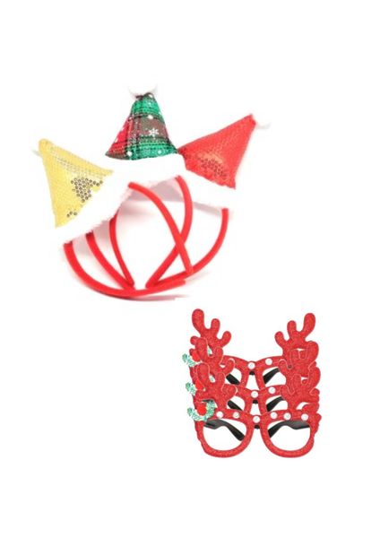 Christmas Party Hats &amp; Glasses
