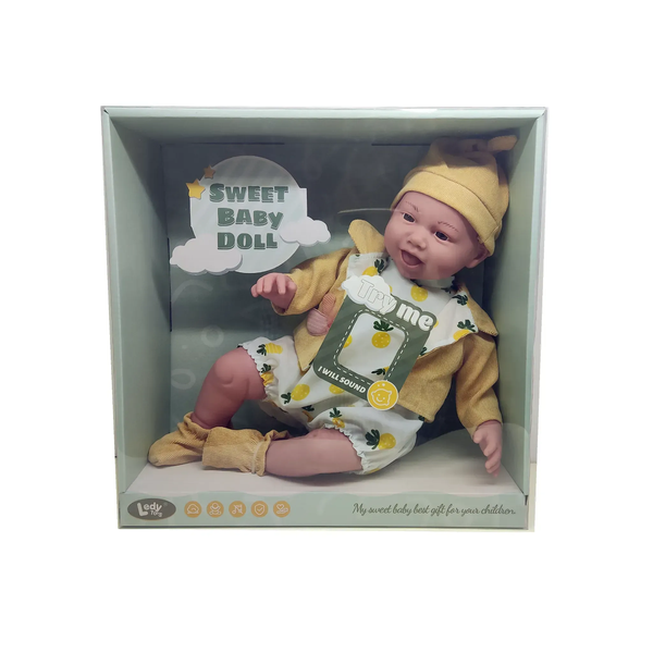 Soft Body Pinapple Jumper Baby Doll