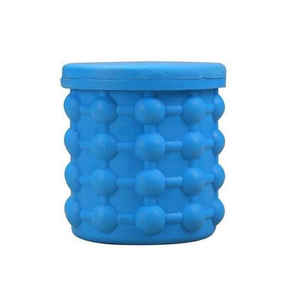 2 in 1 Silicone Ice Bucket With Lid