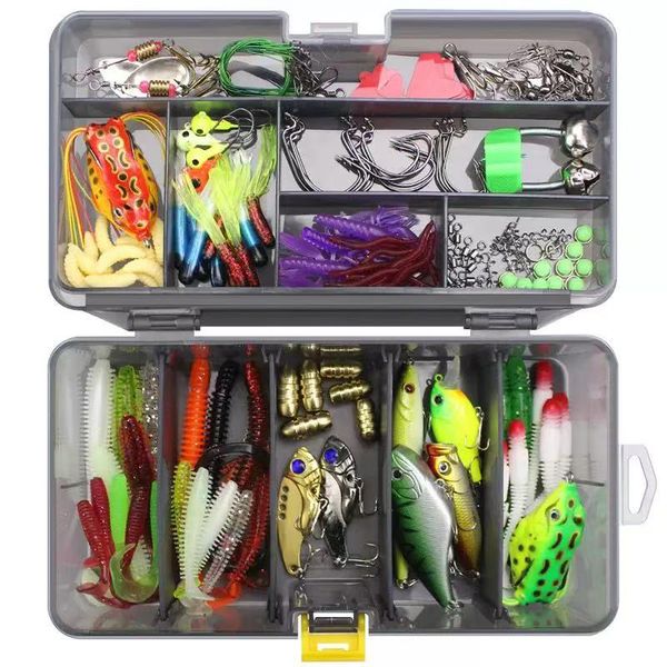 168pcs Fishing Lure Tackle Set