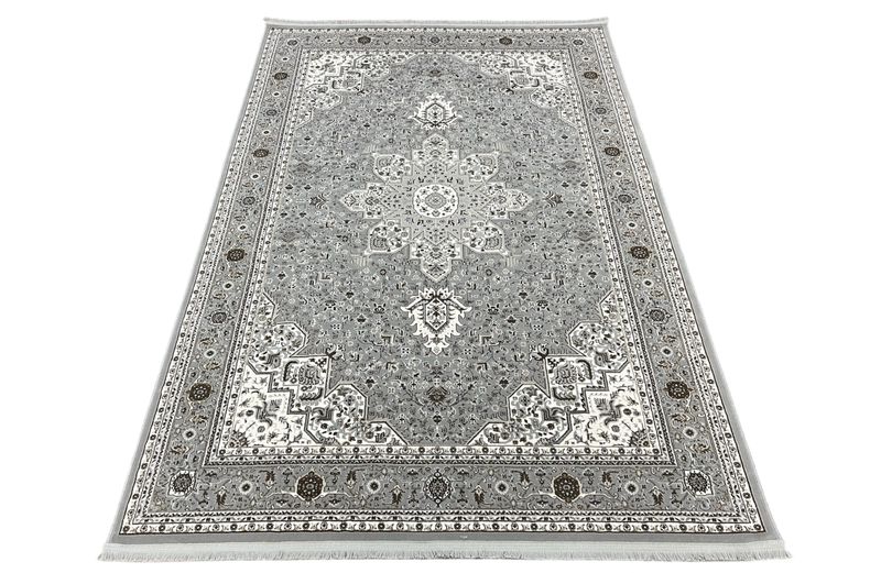 Grey Turkish Machine Made Carpet 230 x 160cm