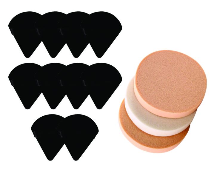 13-Piece Wet &amp; Dry Dual-Use Makeup Sponge and Puff Set