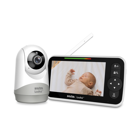Snuza Looksi A1 Baby Monitor with Camera & Audio Image