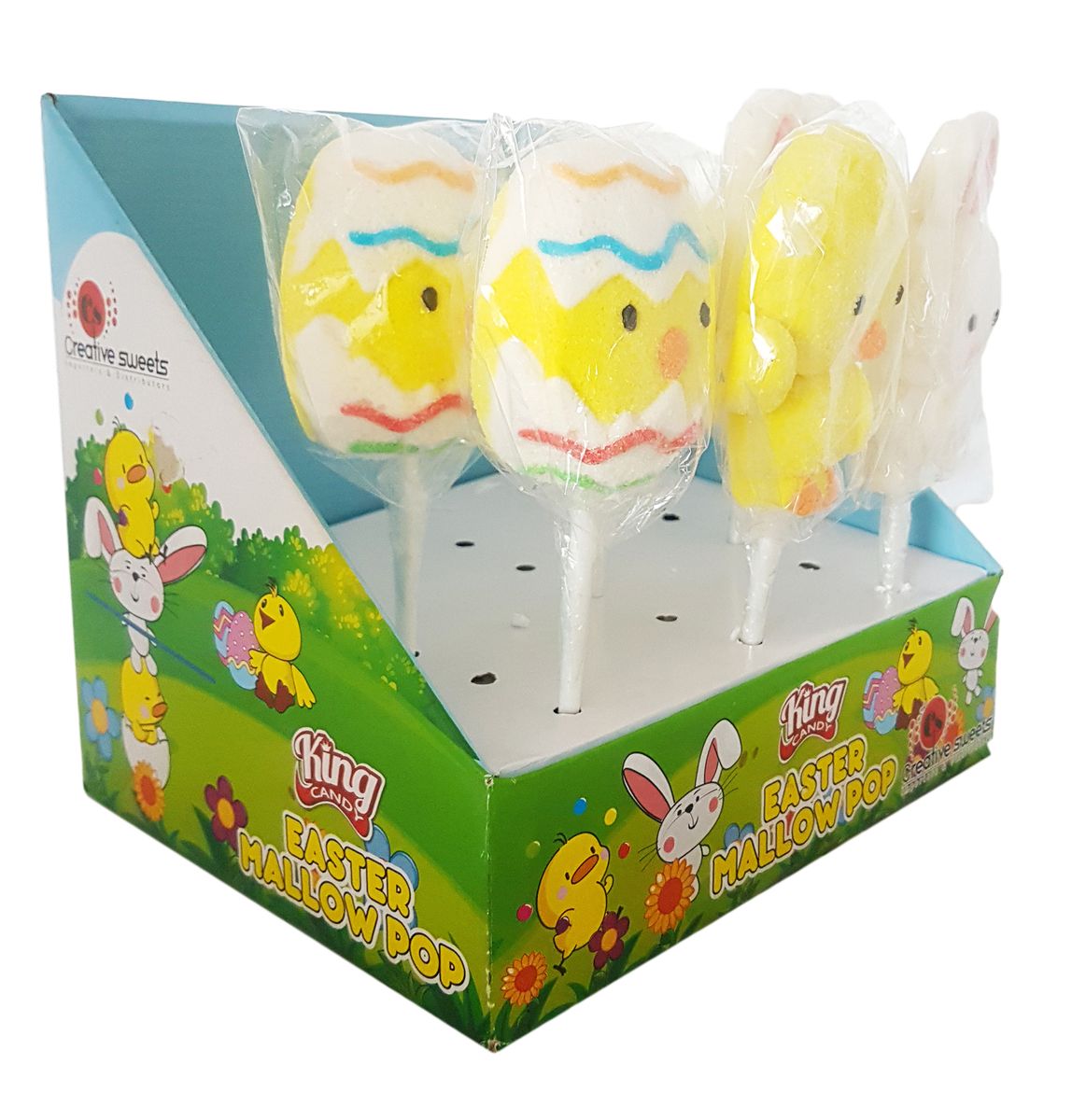 King Candy Easter Marshmallow Pops 18 x 40 g Buy Online in South