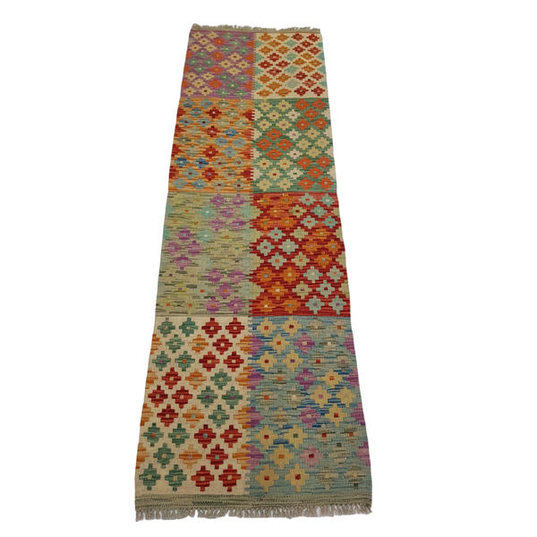 Unique Handmade Chobi Kilim - 193x62cm