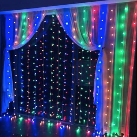 LED Curtain Light multicolor 3x0.5m Shop Today. Get it