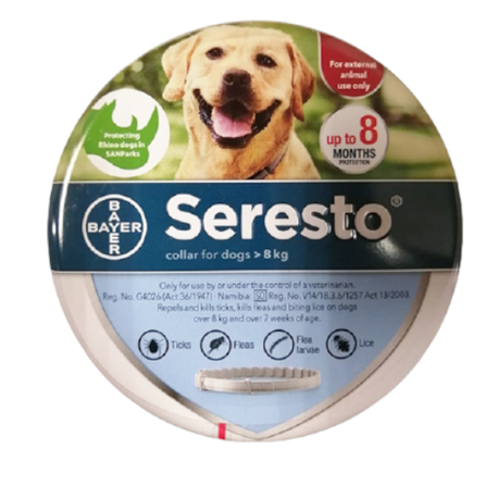 Seresto Tick Flea Collar For Dogs 8kg Red Pack Of 2 Shop Today. Get it Tomorrow takealot