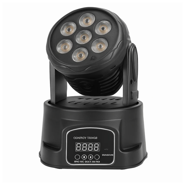 Imix LYNX 107 - 7×10W RGBW LED Moving Head Wash Light for Pro Stage Use