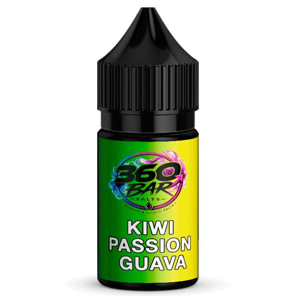 Kiwi Passion Fruit Guava - 360 Bar Nic Salts - 30mg (3%)
