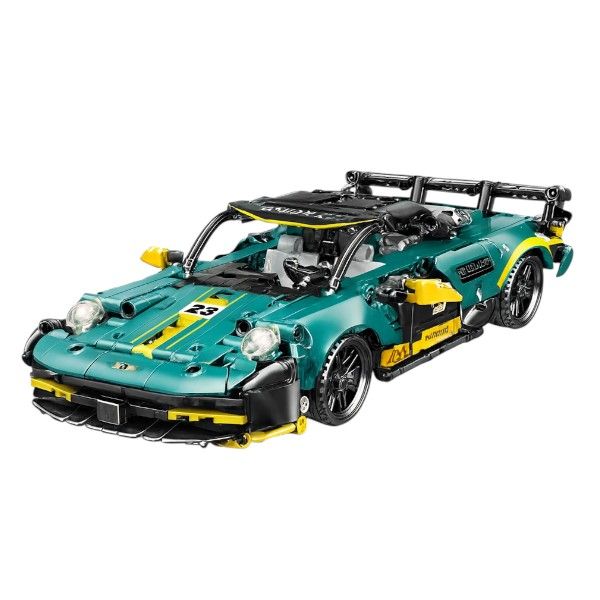553-Pieces Sports Car Building Blocks Set - Blue