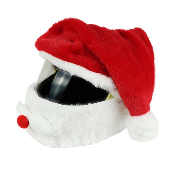 Motorcycle Helmet Cover Red Cartoon Style