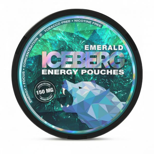 ICEBERG - Emerald - Caffeine Pouches