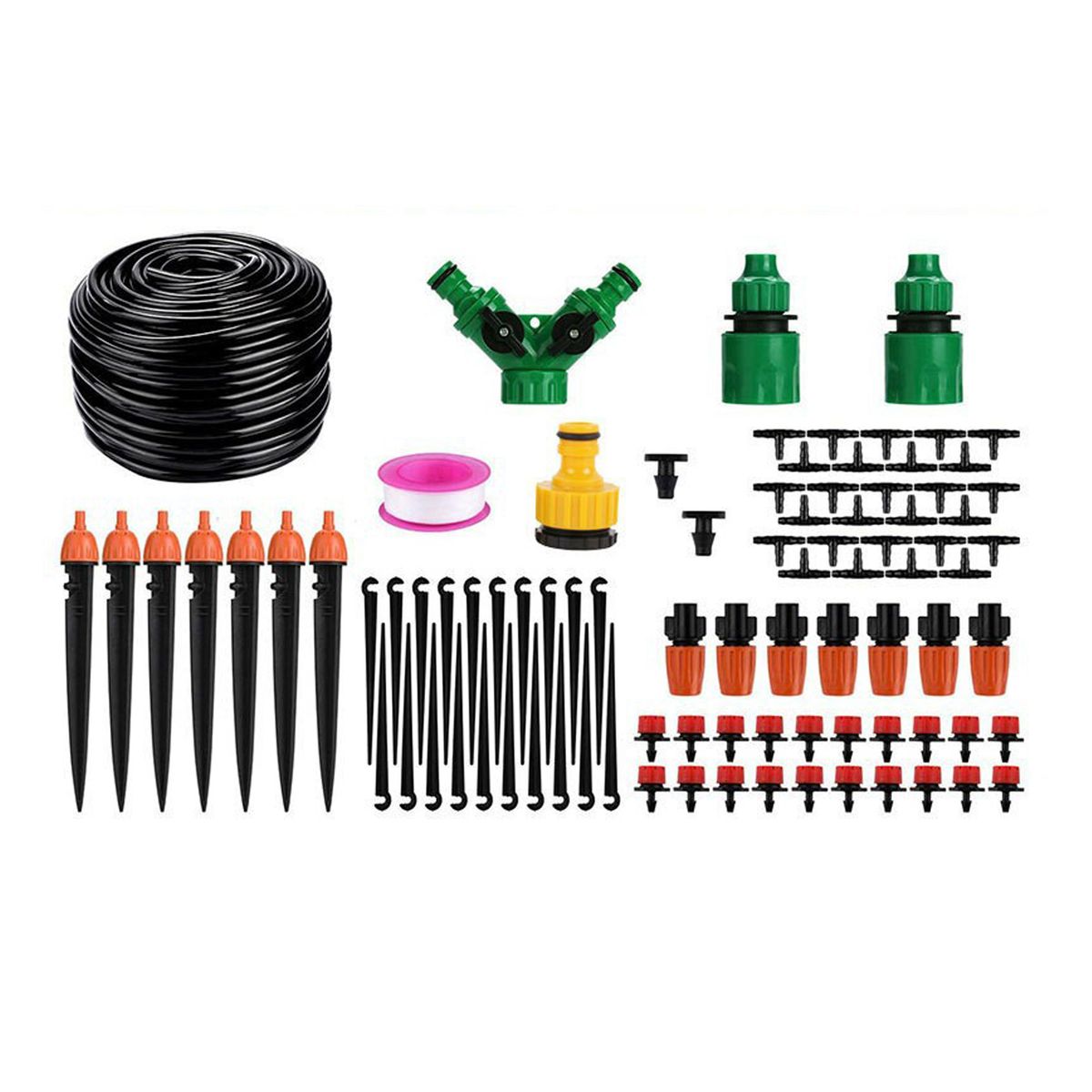 Garden Drip Irrigation System Kit - 30m