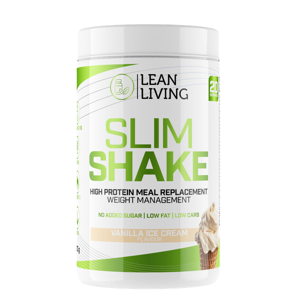Lean Living Slim Shake Vanilla Ice Crea- High Protein Meal Replacement